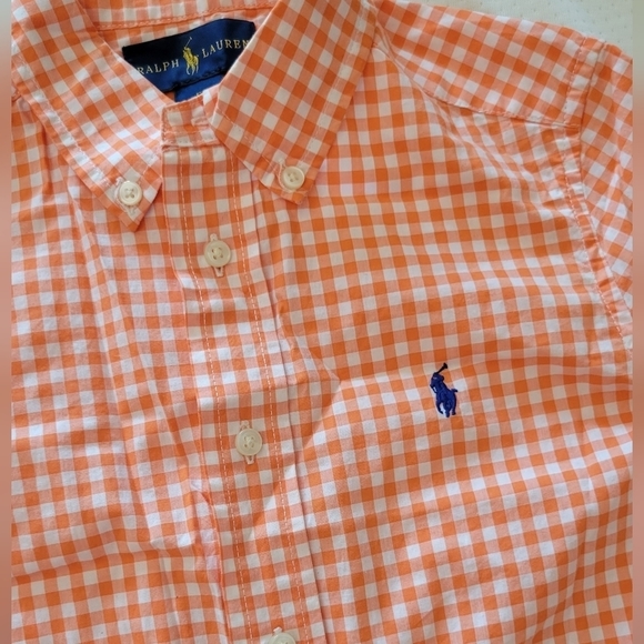 Ralph Lauren Other - Ralph Lauren Cotton Gingham Button-Down Shirt, NWOT